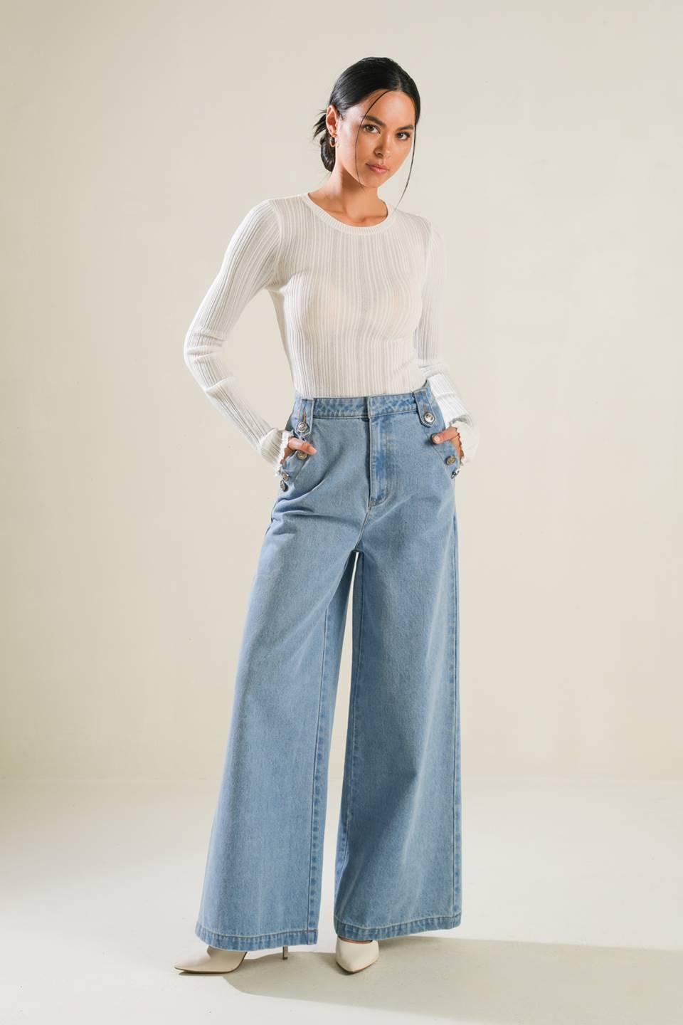 Adventure Waits Denim Pants