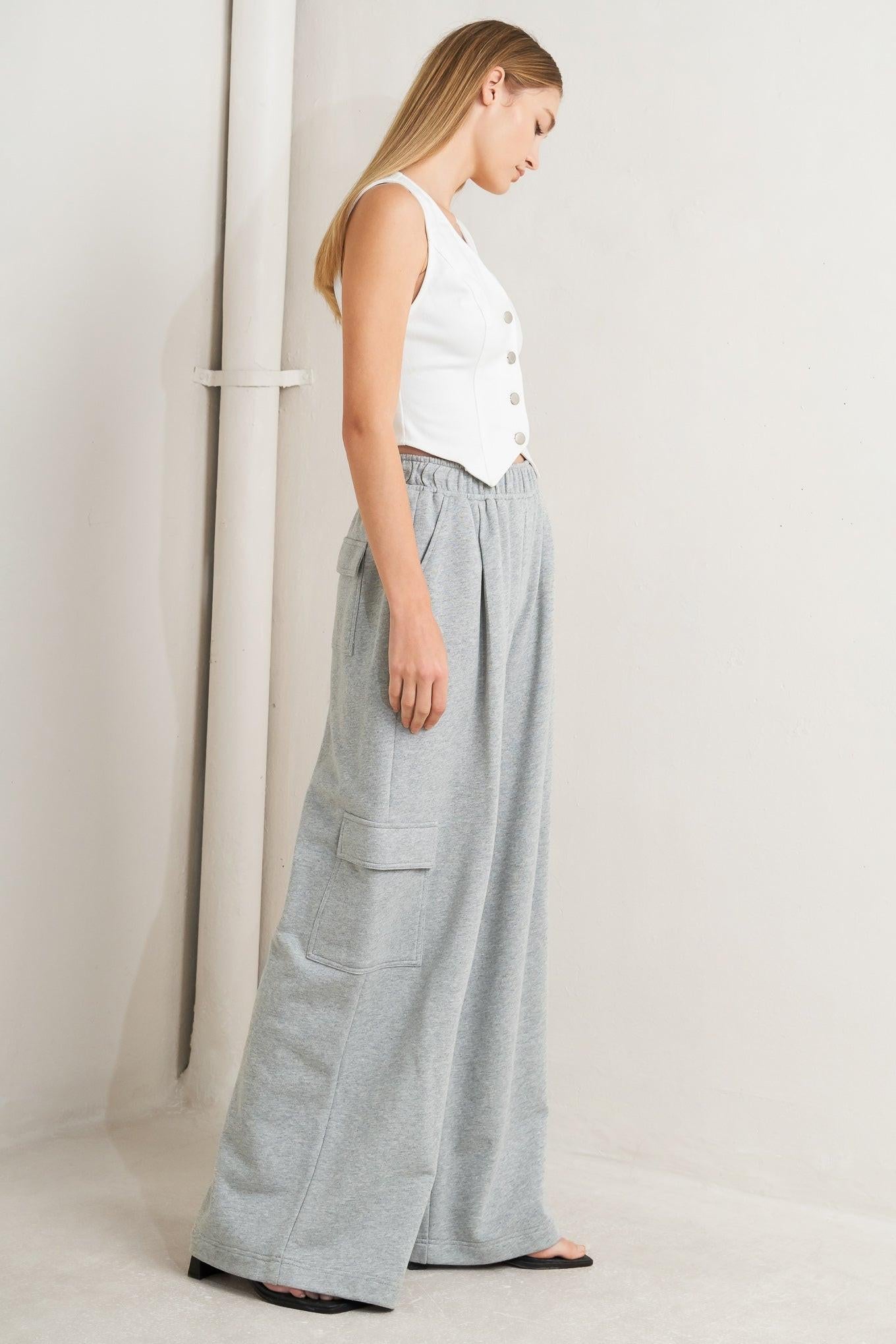 CROSS YOUR MIND KNIT PANTS