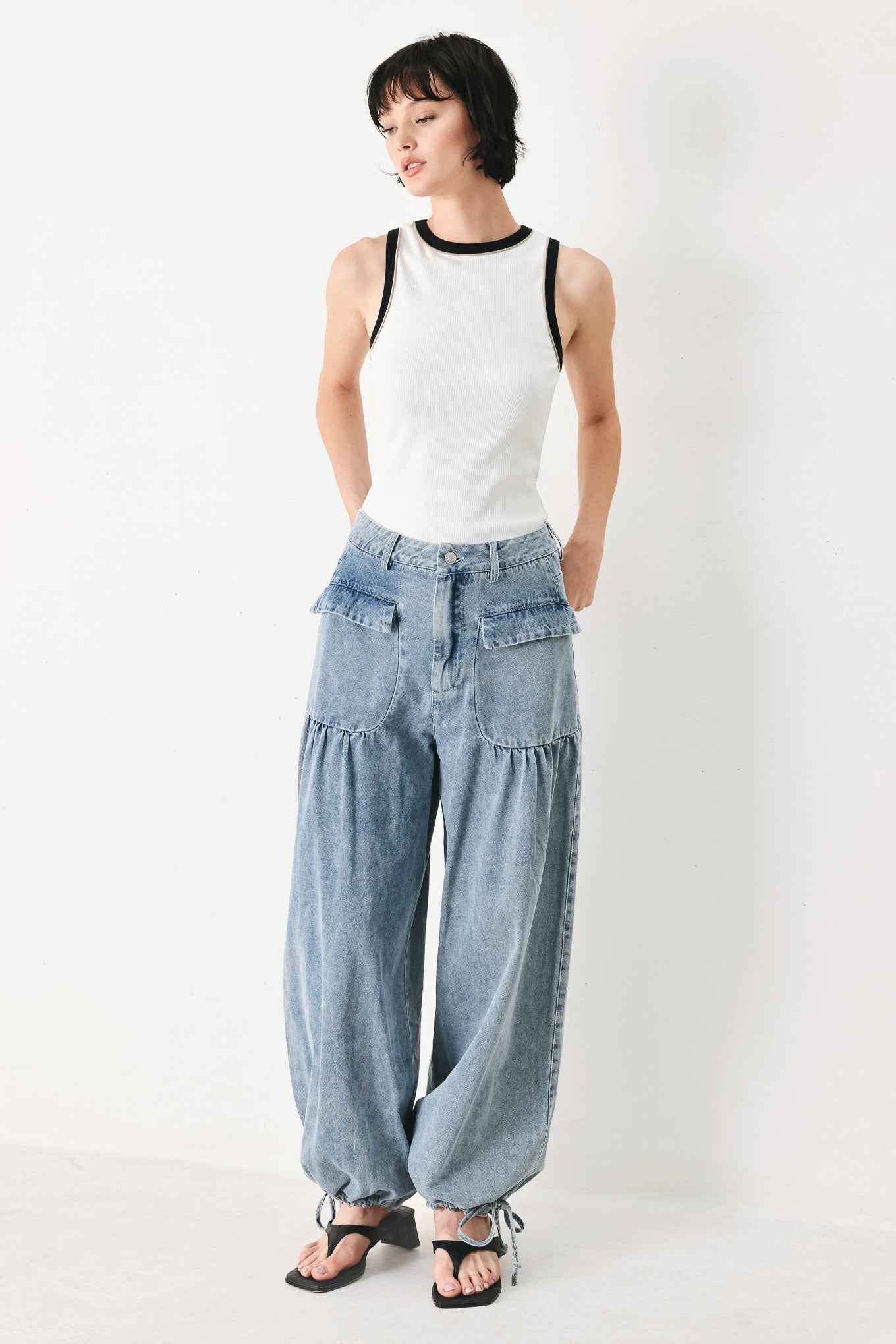 EASY EDGE DENIM PANTS