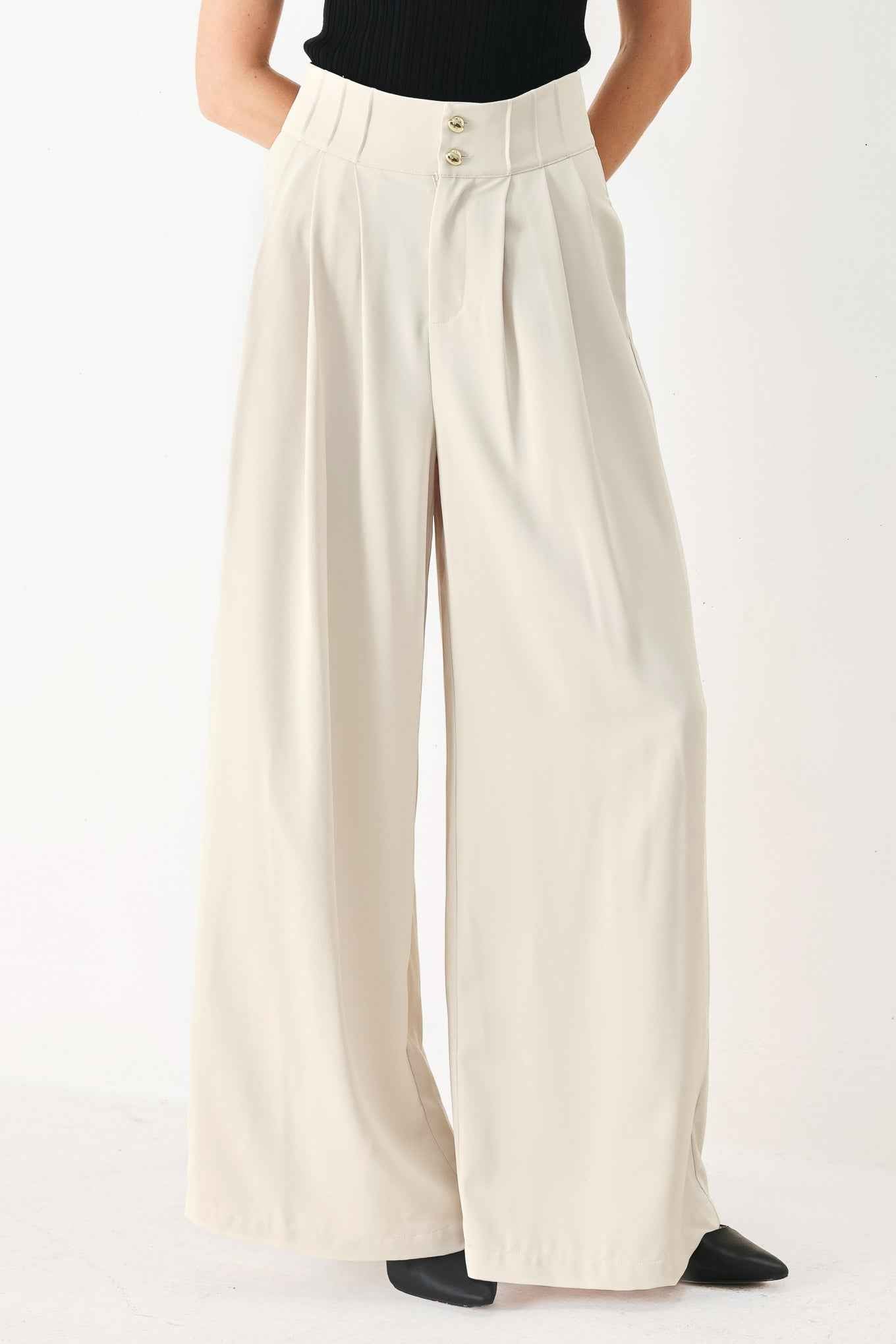 MODERN MINIMAL WOVEN PANTS