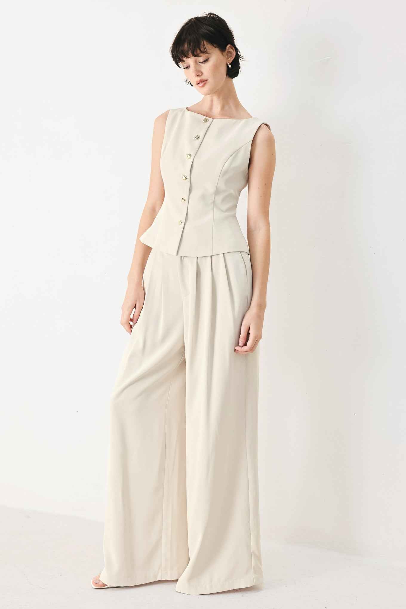 MODERN MINIMAL WOVEN PANTS