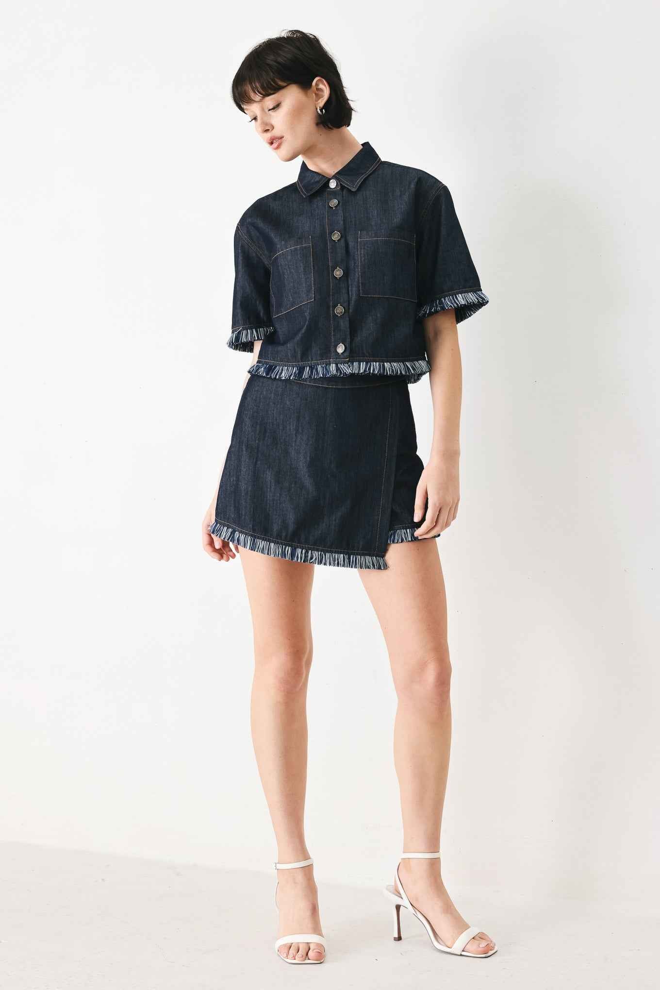 POWER SOFT WOVEN SKORT