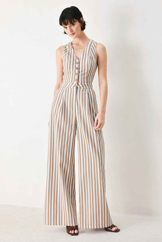 NATURAL RHYTHM WOVEN JUMPSUIT