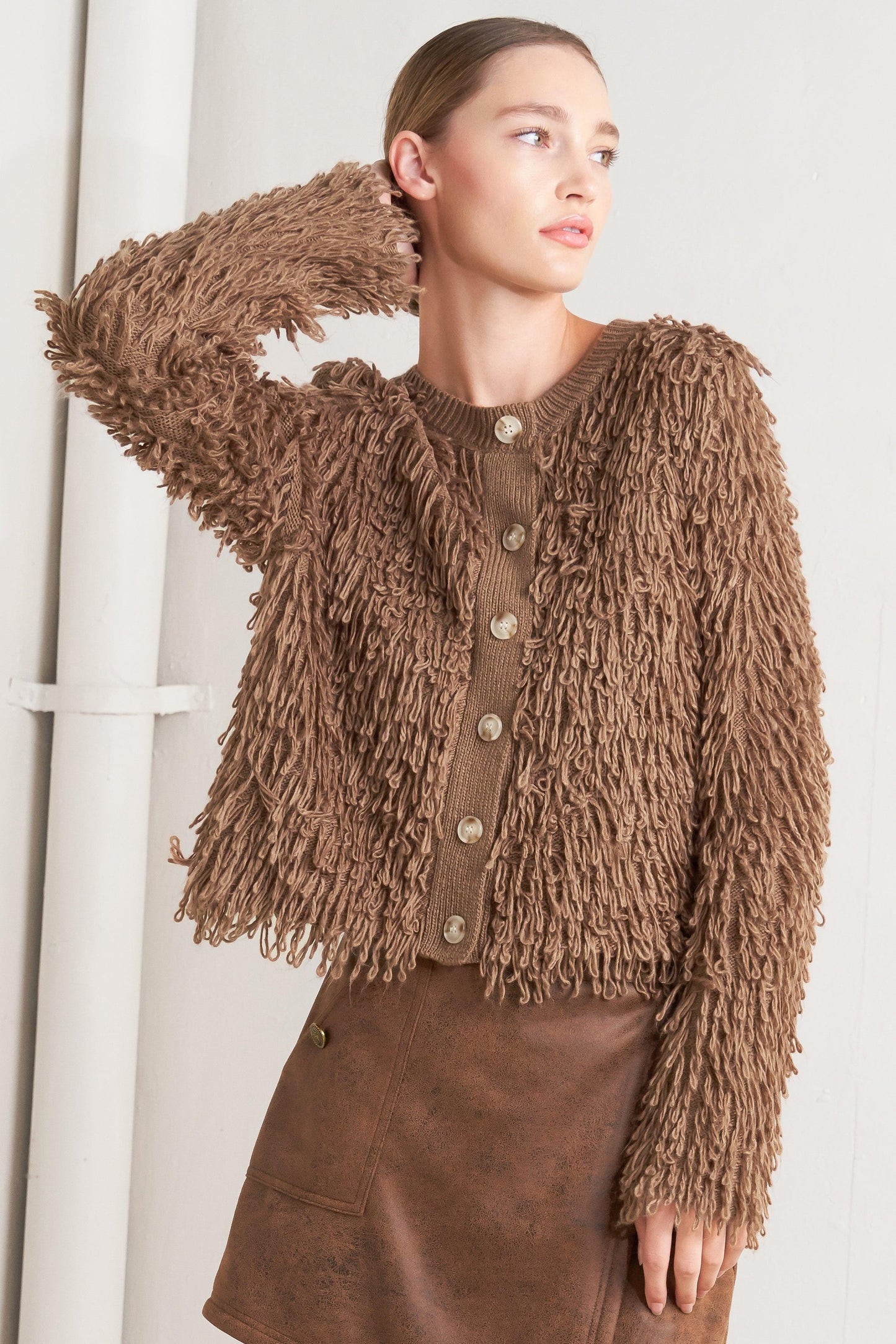 LIVE IN THE NOW SWEATER CARDIGAN
