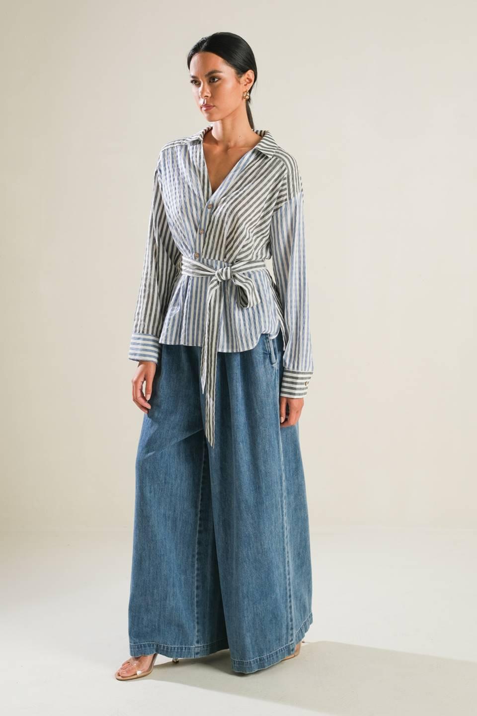 Rays of Hope Woven Top