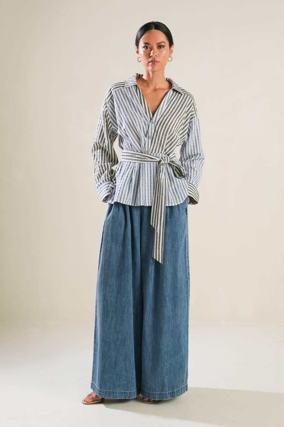 Rays of Hope Woven Top
