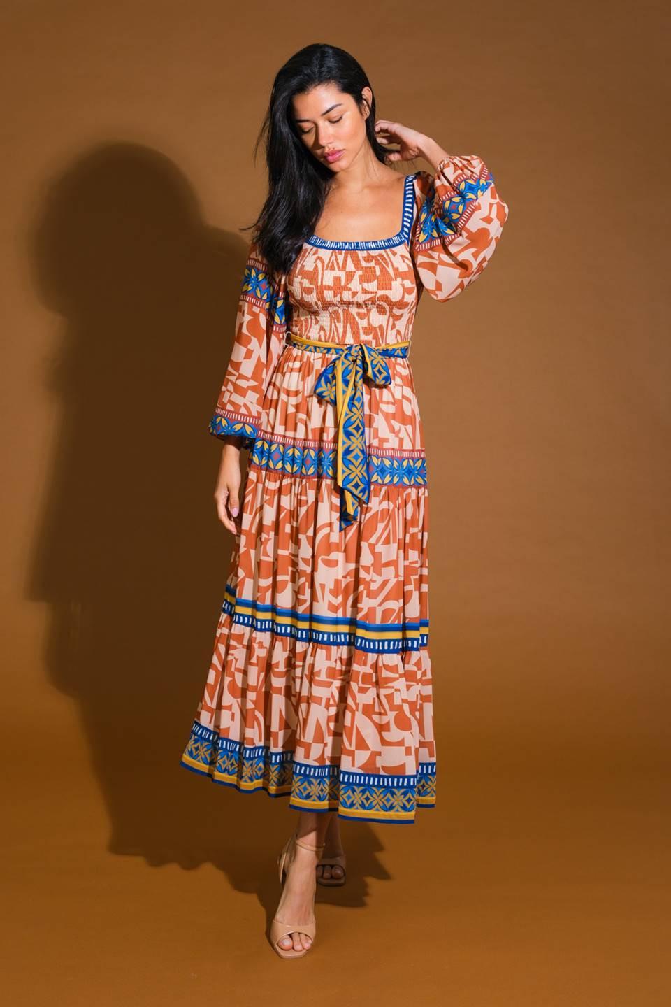 Bitter Sweet Woven Midi Dress