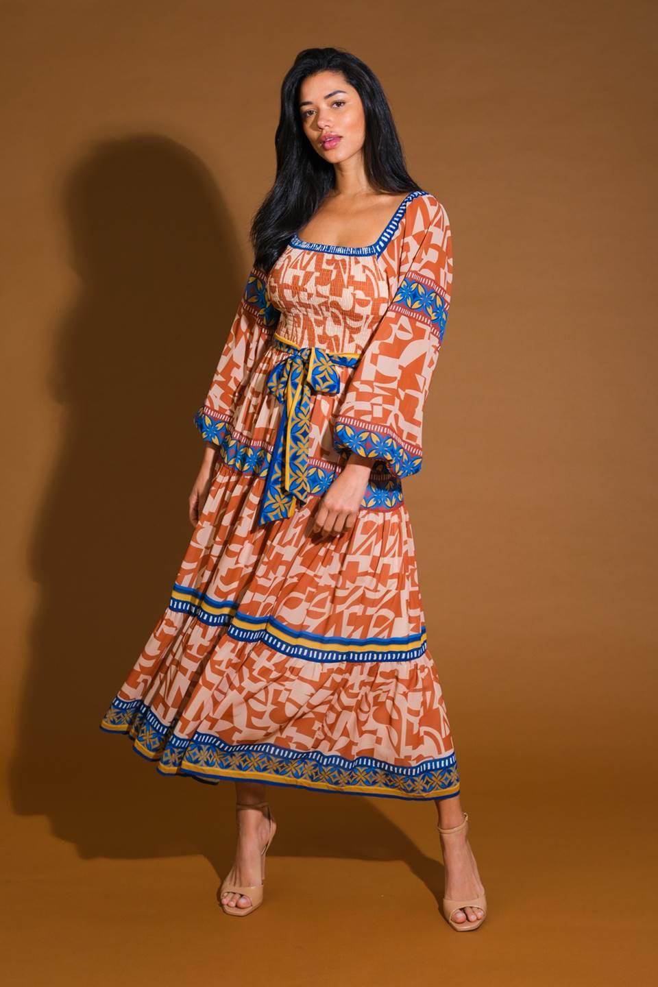 Bitter Sweet Woven Midi Dress