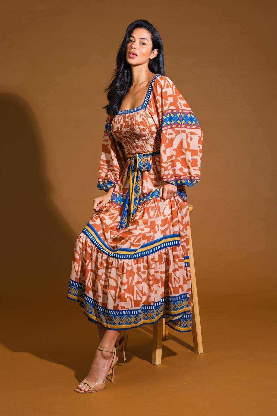 Bitter Sweet Woven Midi Dress