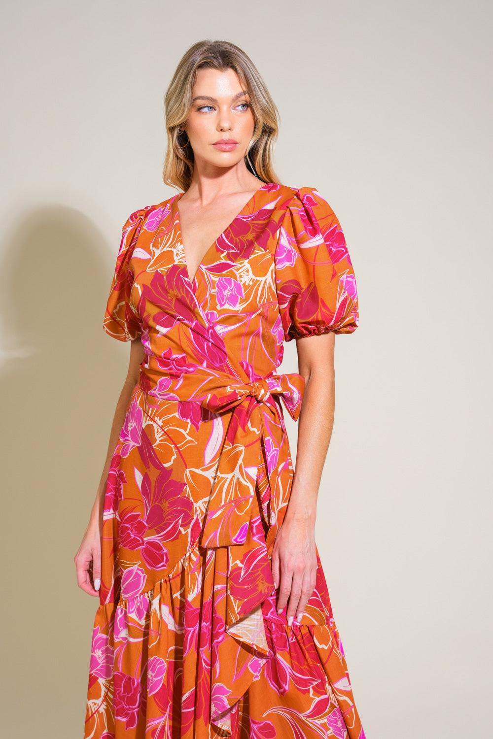 Love In Bloom Woven Maxi Dress