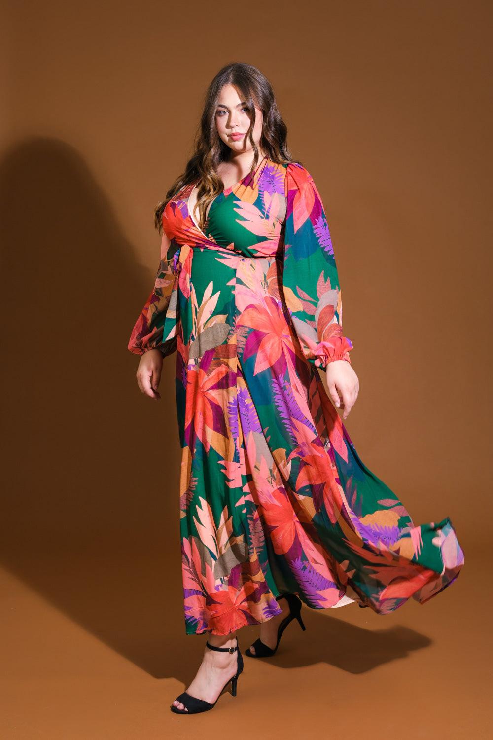 Honey Hug Woven Maxi Dress