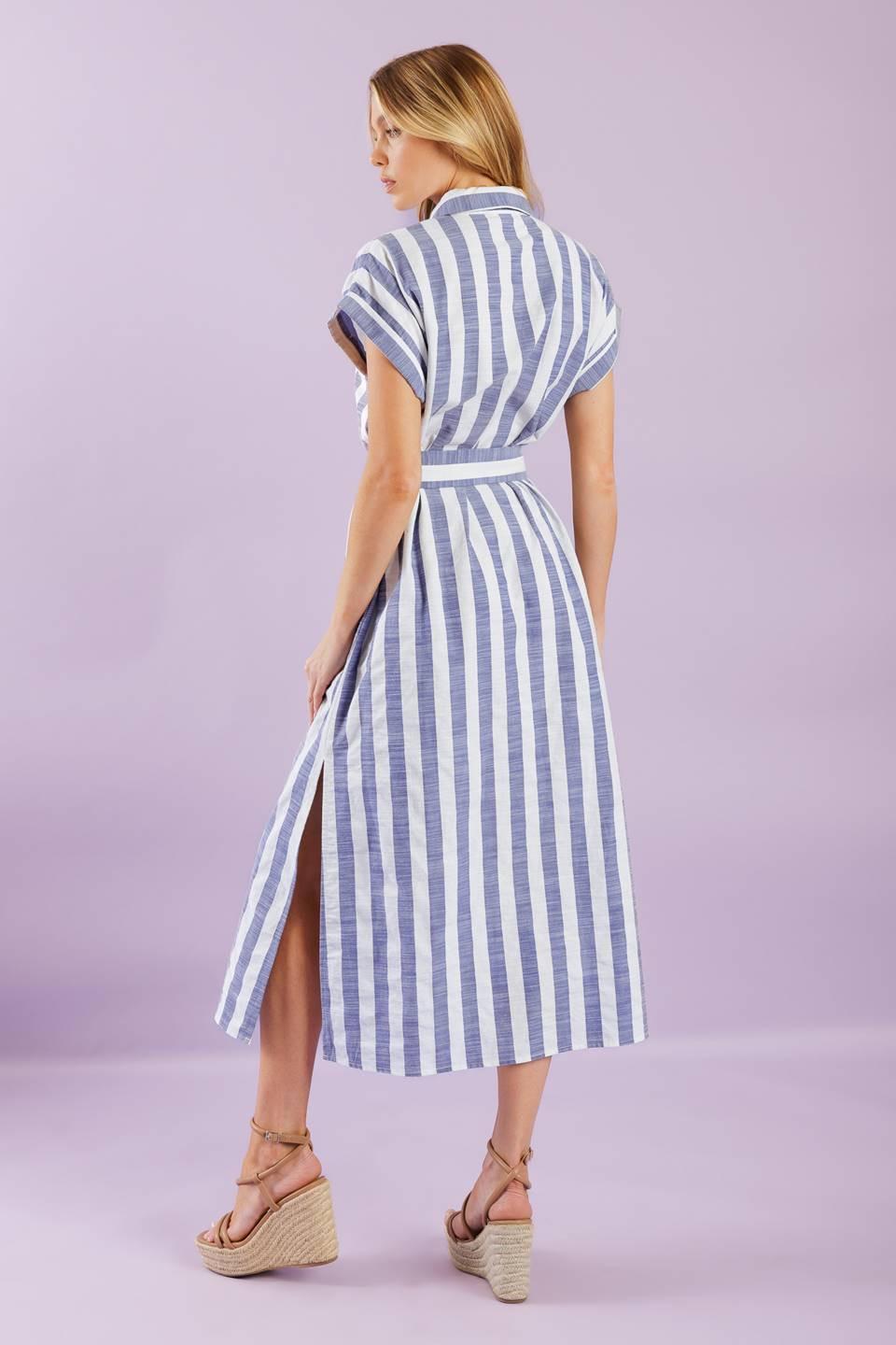WOULD'VE BEEN THE ONE WOVEN MIDI DRESS