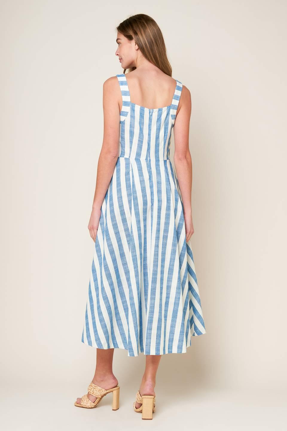 Lush With Life Woven Midi Dress