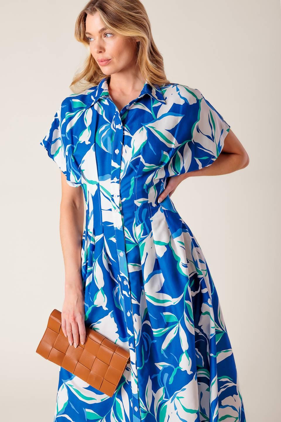 Local Art Show Woven Midi Dress