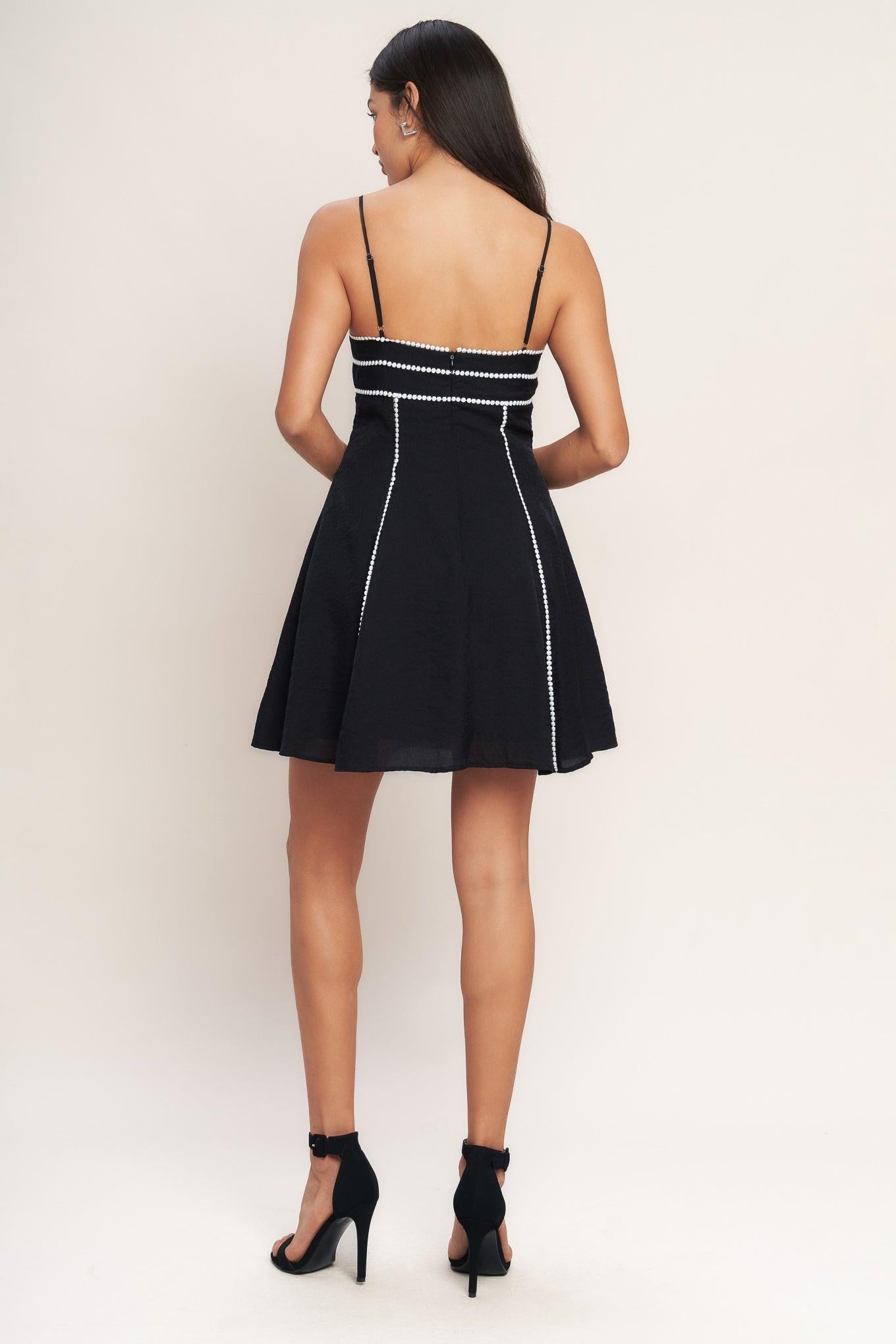 All Eye on You Woven Mini Dress