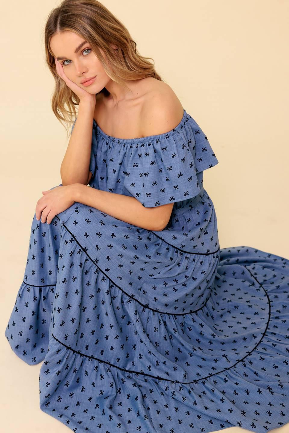 You're Unforgettable Woven Midi Dress