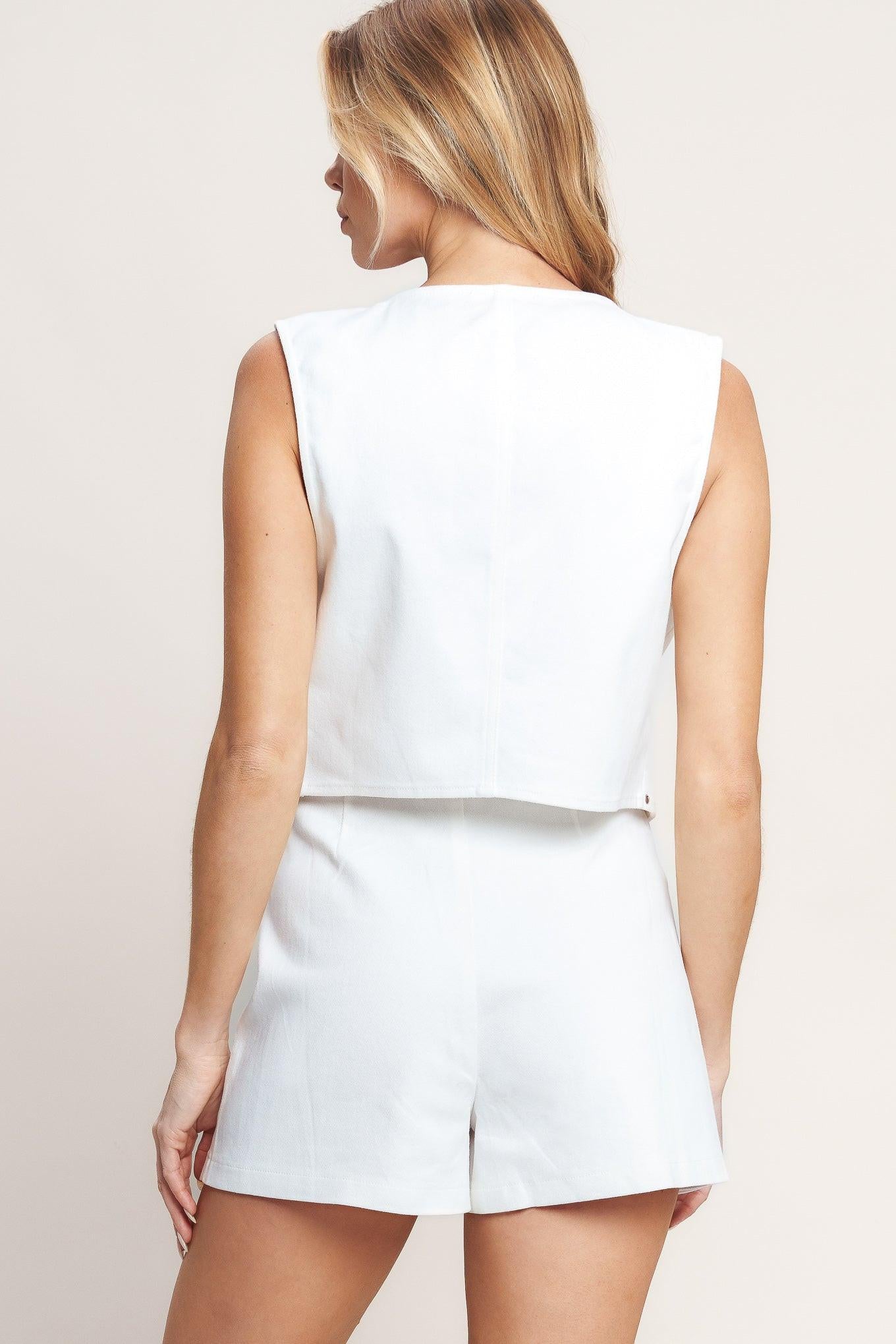 All Eyes on You  Woven Vest