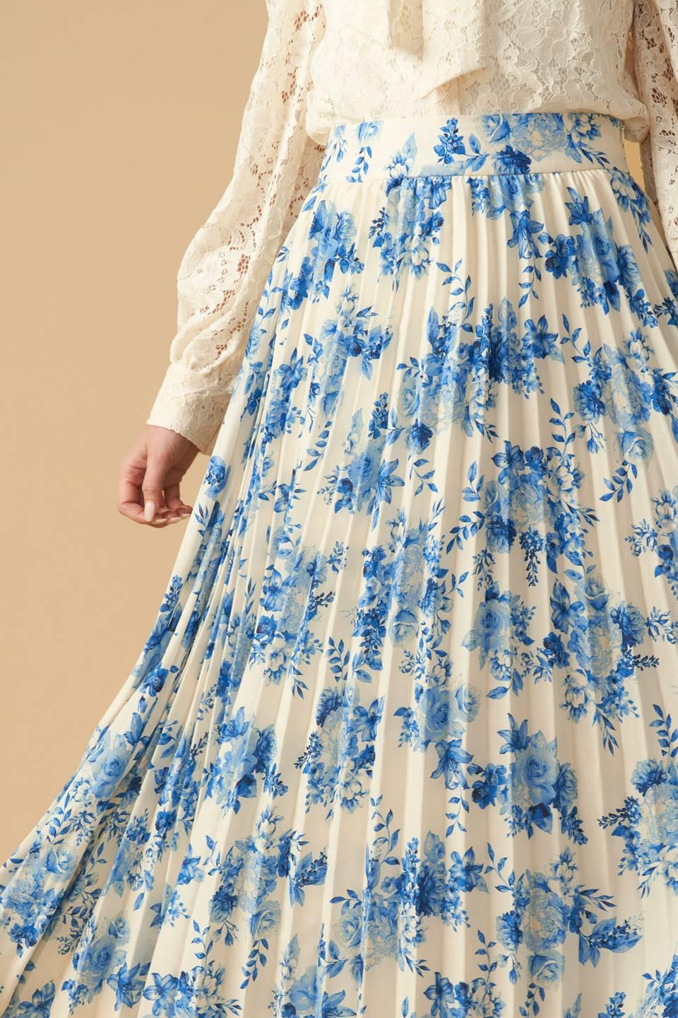 Stars In My Heart Woven Midi Skirt