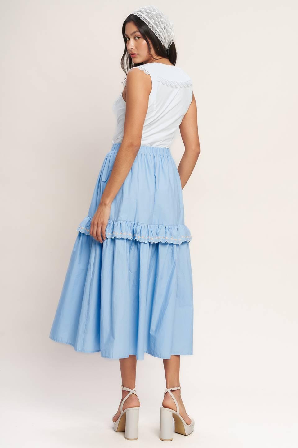 You're Going to Love to Woven Midi Skirt