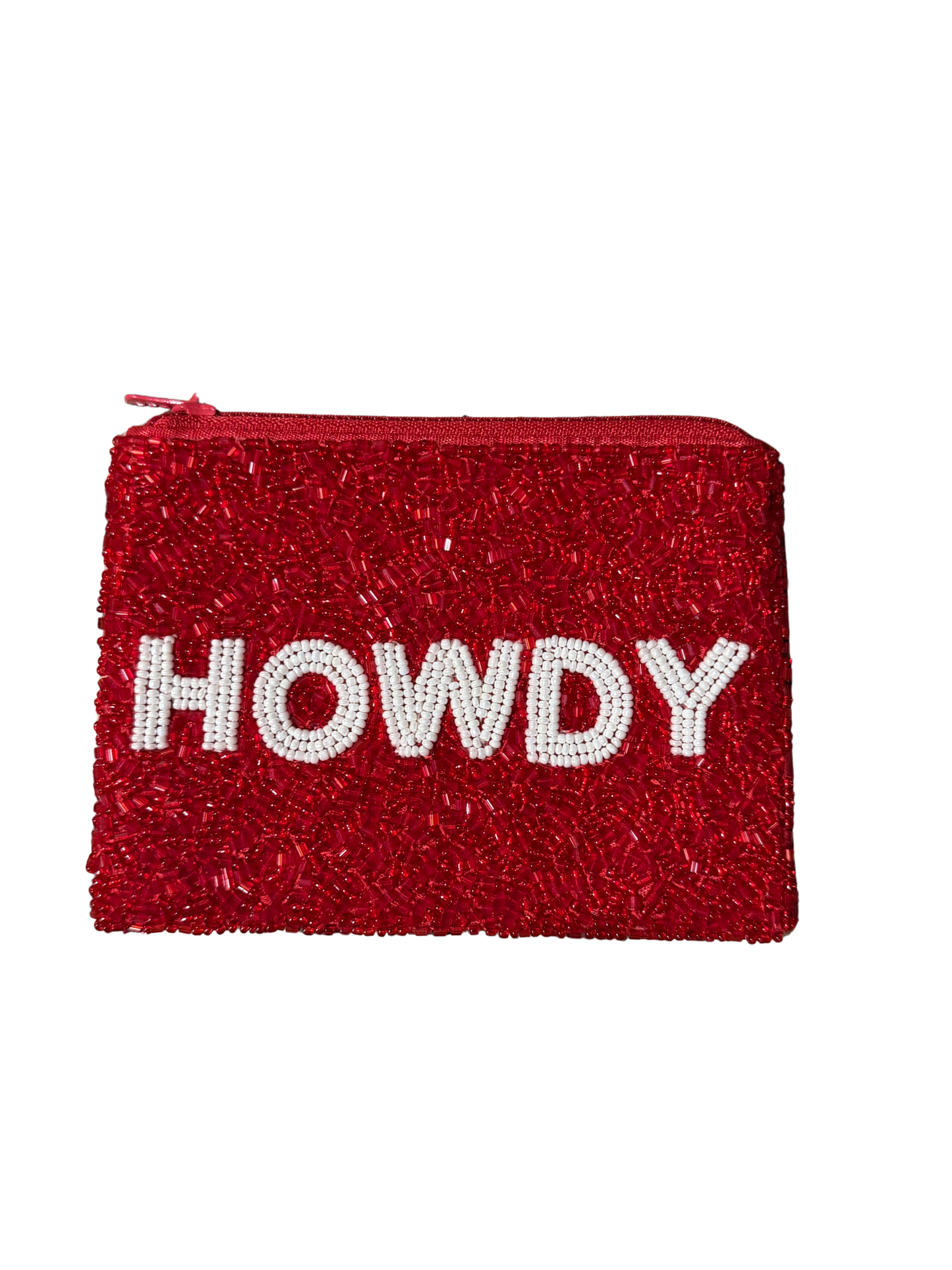 Howdy Darling Beaded Pouch