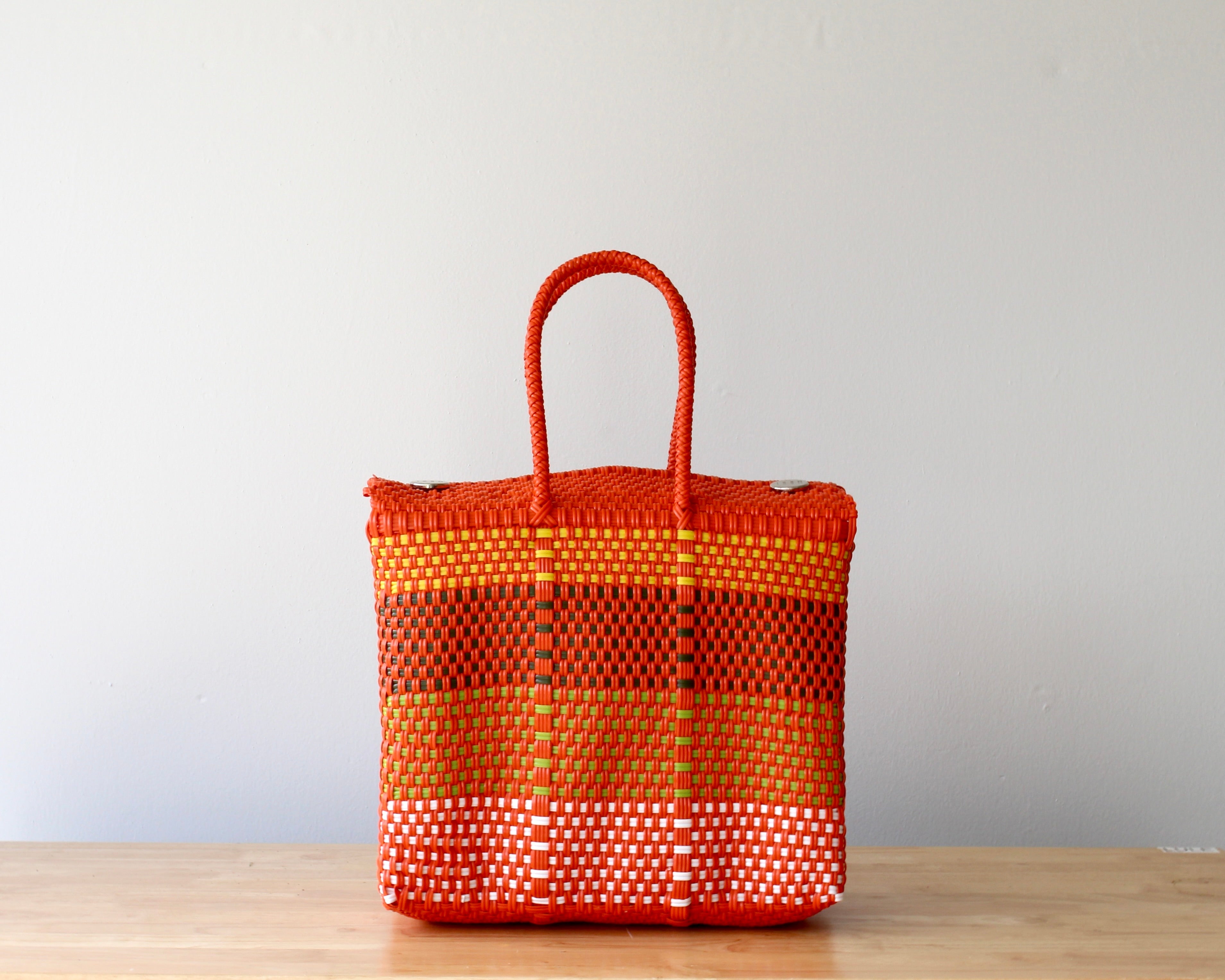 Brenda Handwoven Handbag - Citrus Fresh