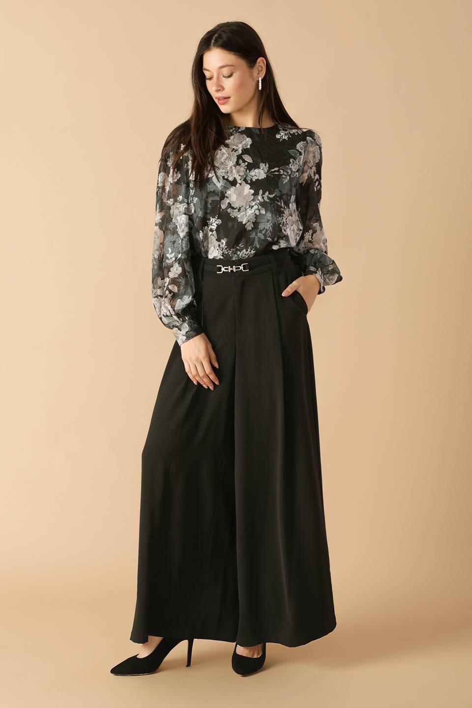 Sweet Harmony Black Woven Pants
