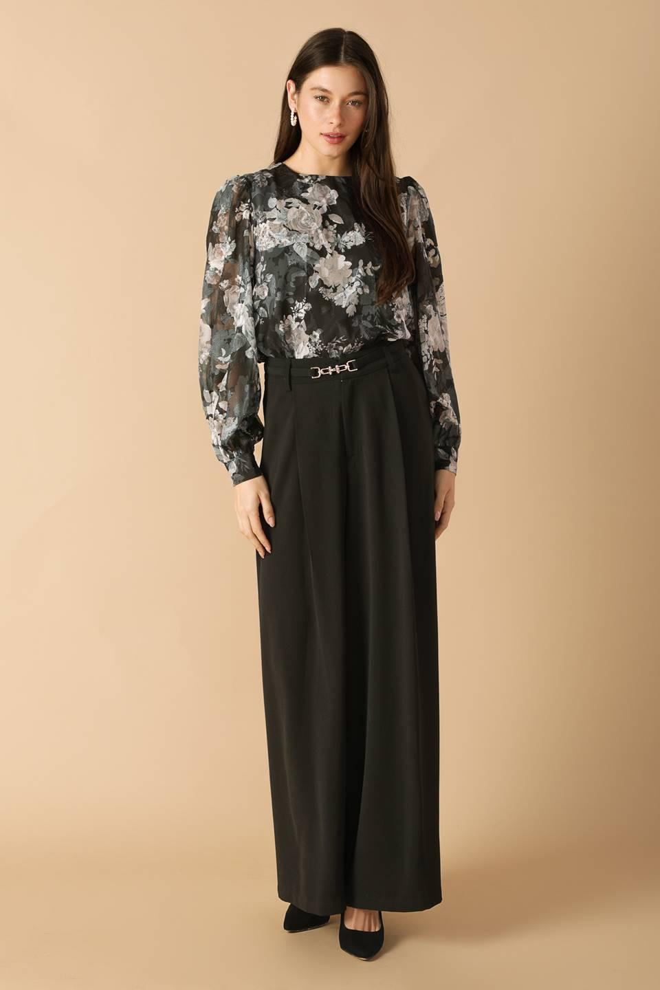 Sweet Harmony Black Woven Pants