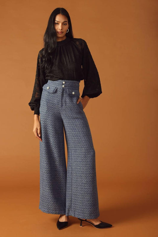 THREADS OF DESTINY TWEED PANTS