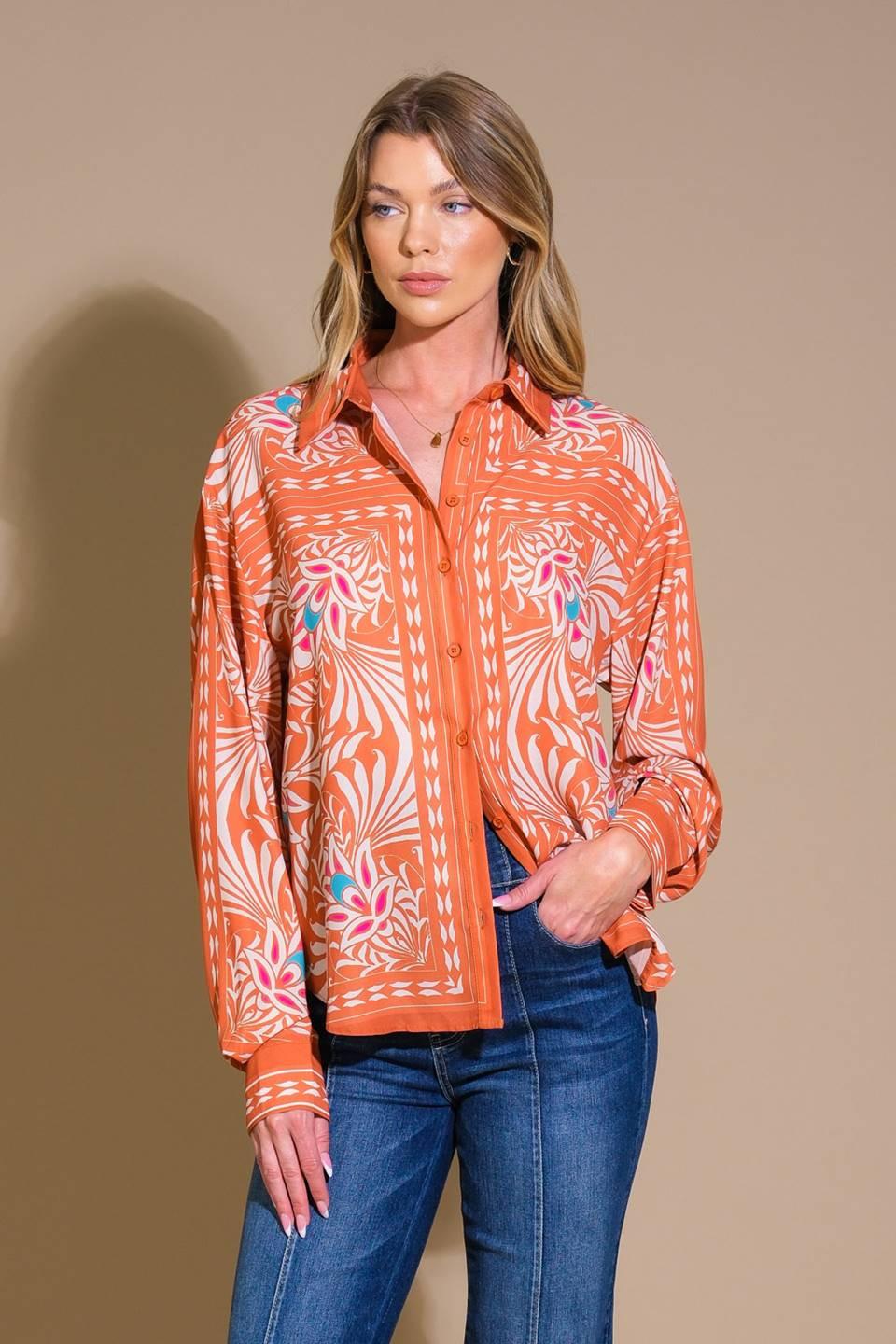 You Can Never Tell Woven Top