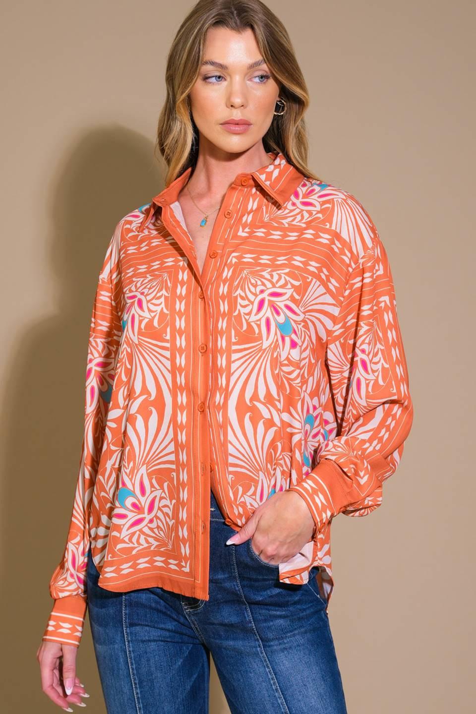 You Can Never Tell Woven Top