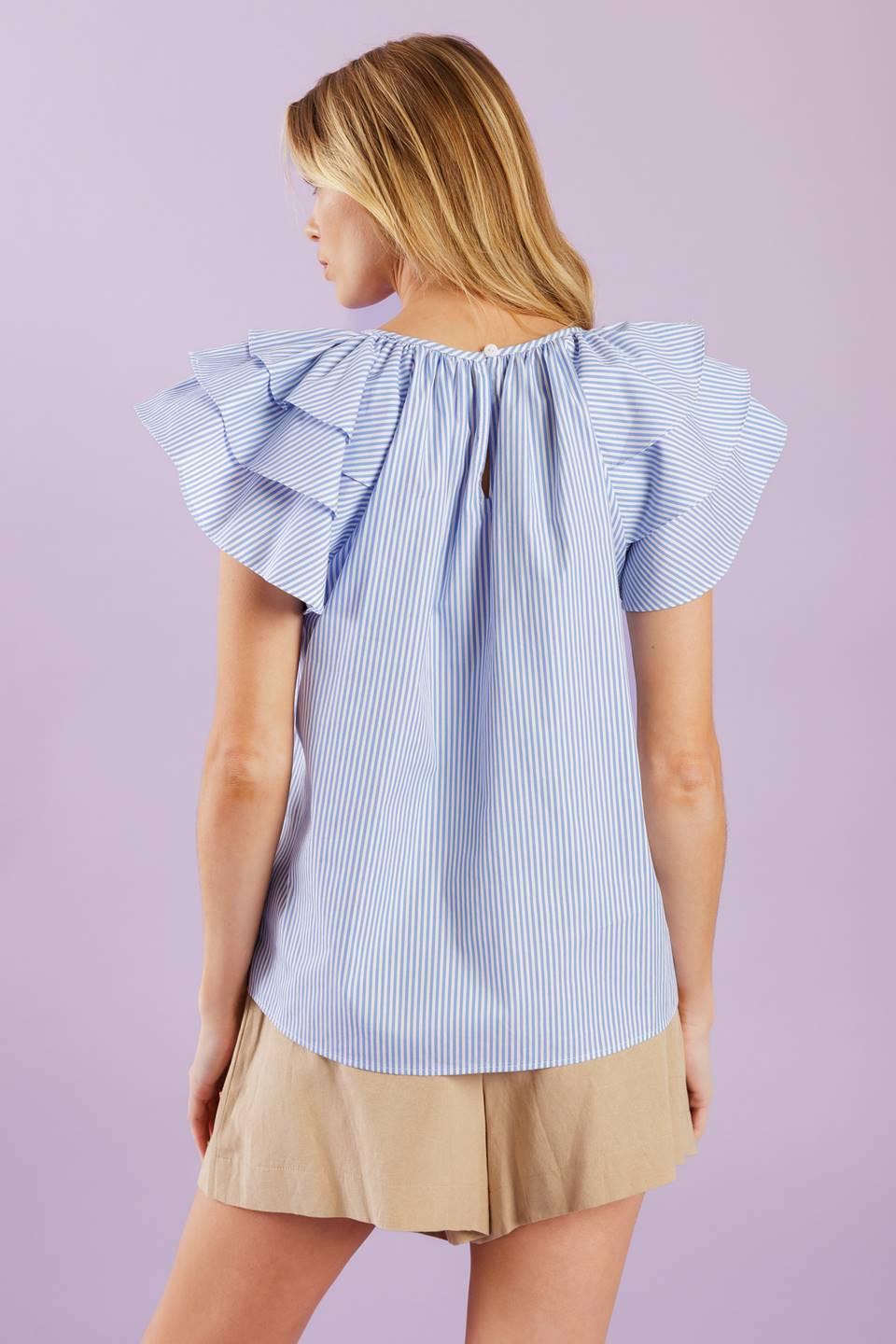 NEED YOU MORE WOVEN TOP