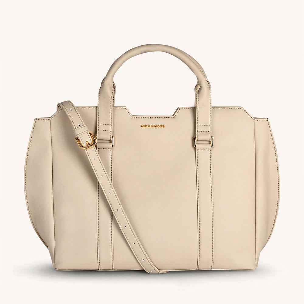 Mira & Moss Sabine Crossbody Bag - Light Taupe