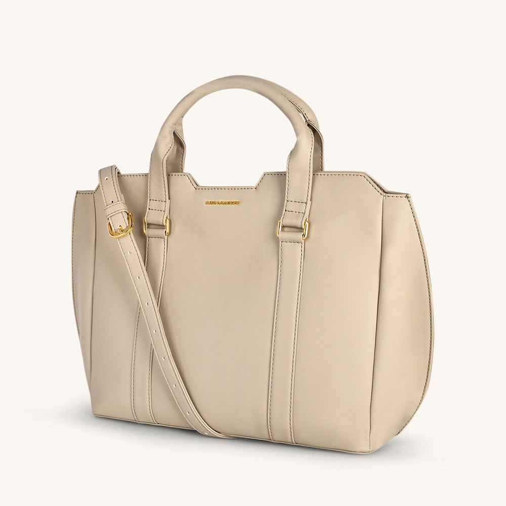 Mira & Moss Sabine Crossbody Bag - Light Taupe