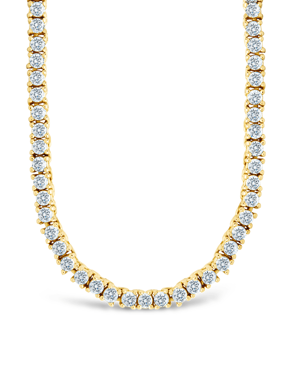 Mirabell Adjustable CZ Tennis Necklace