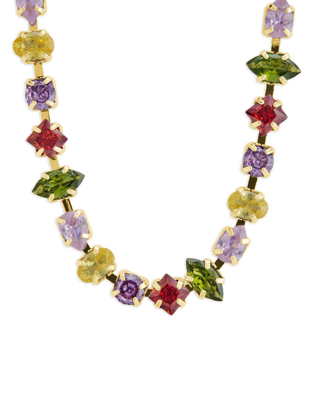 Kaleidoscope Tennis Necklace