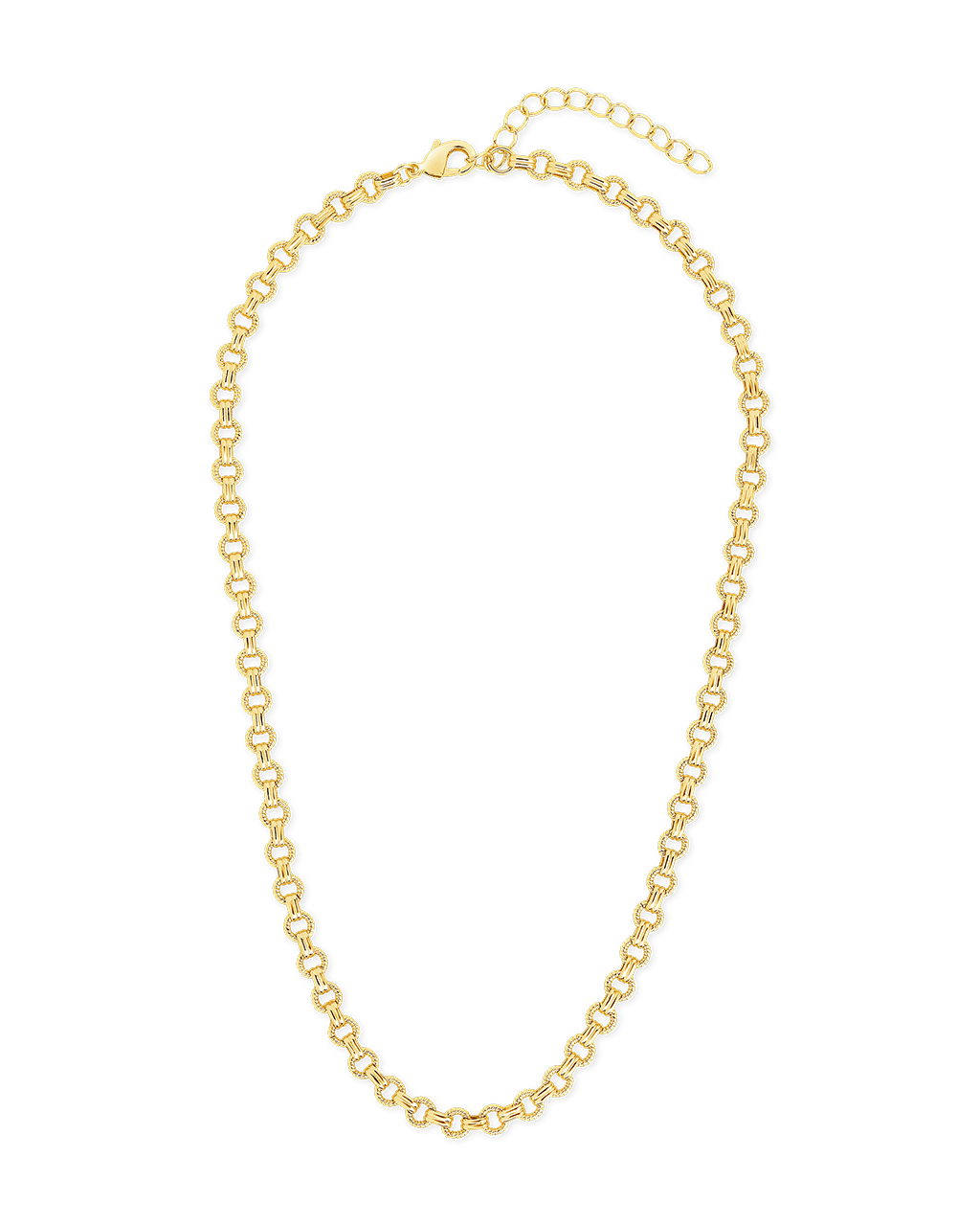 Parker Textured Chain Necklace