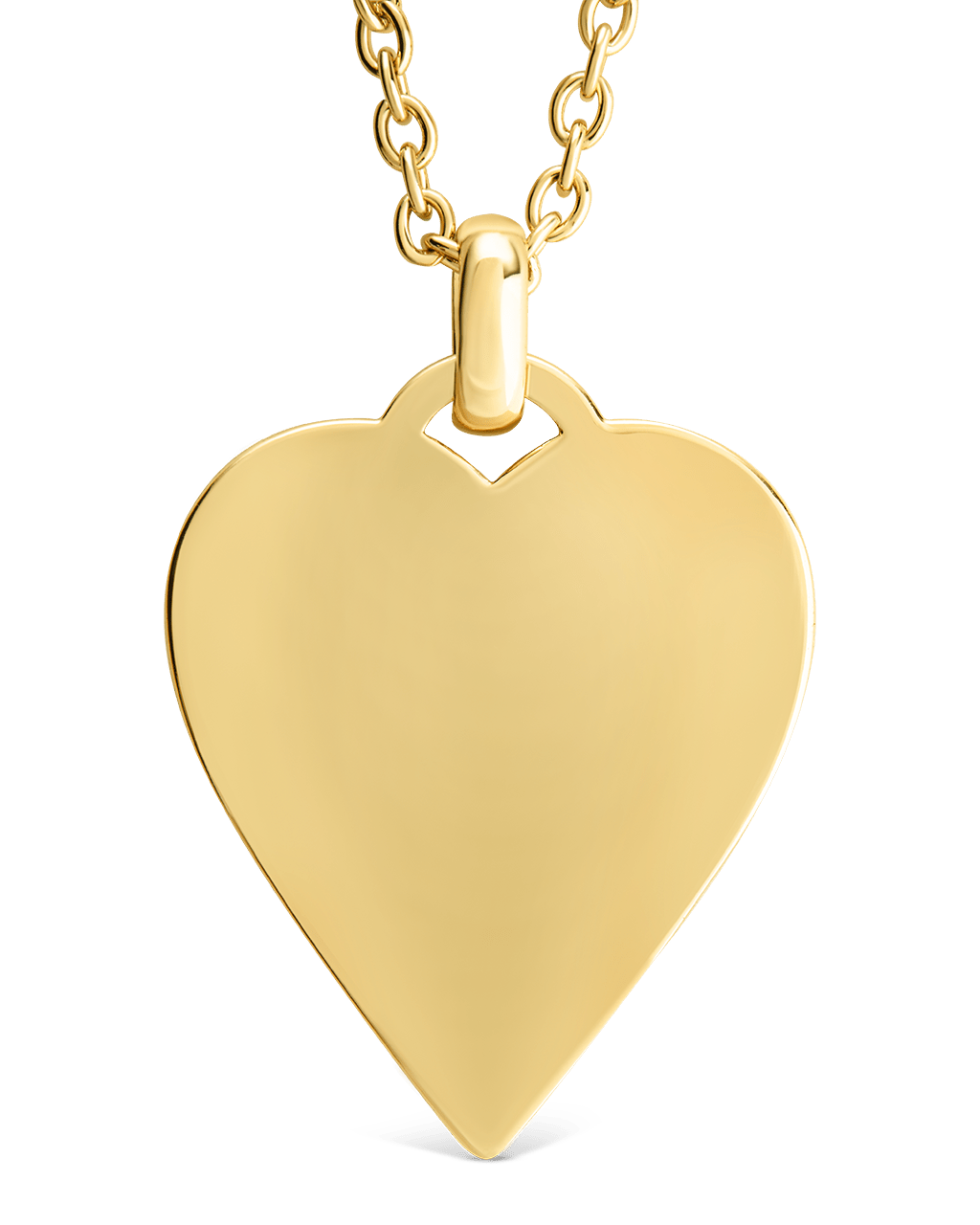 Rita Polished Heart Statement Necklace