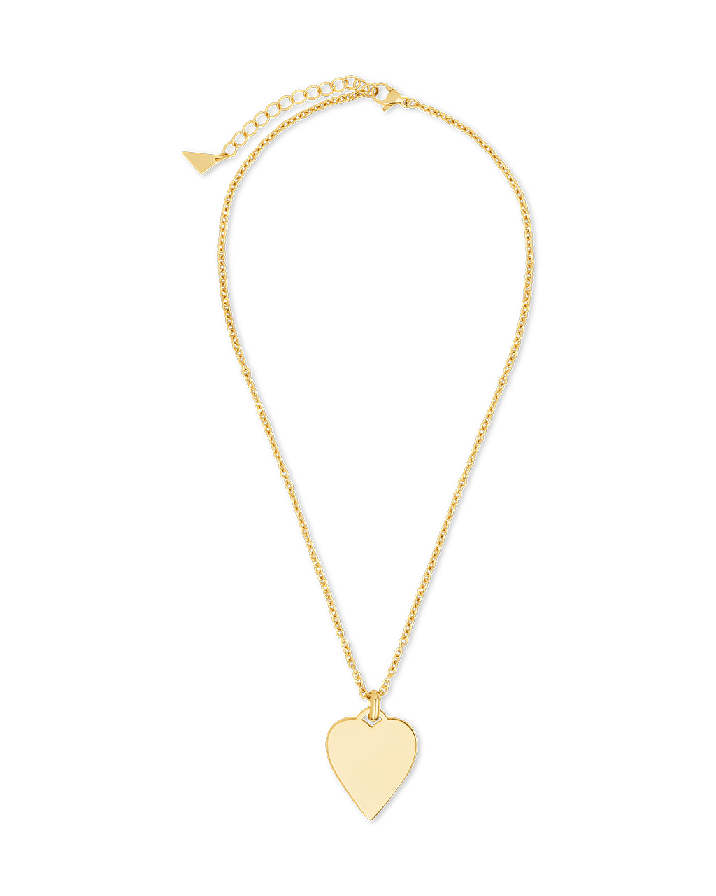 Rita Polished Heart Statement Necklace