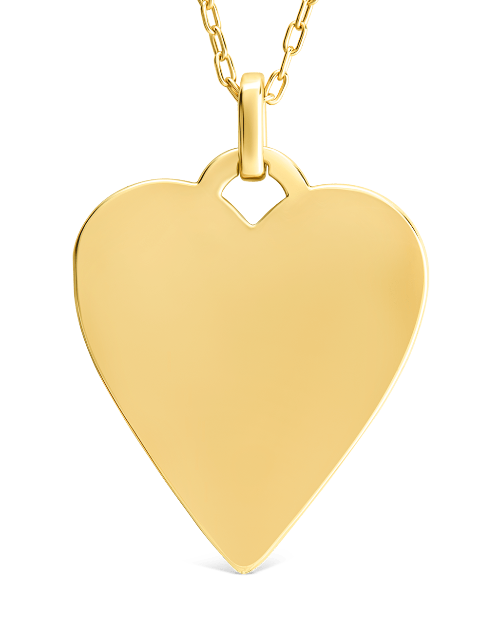 Rita Polished Heart Statement Necklace