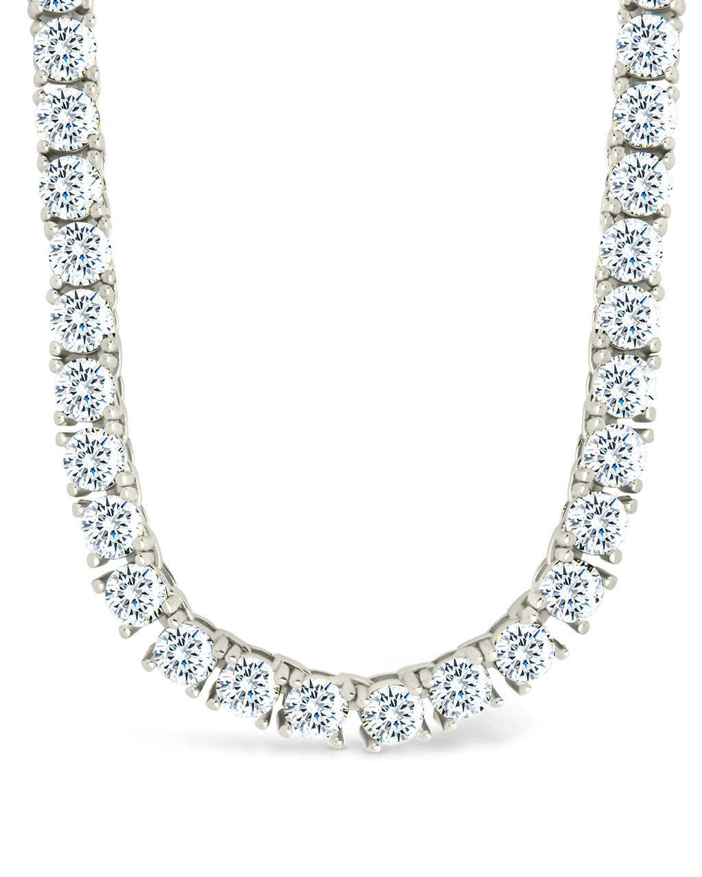 Jadon Adjustable CZ Tennis Necklace