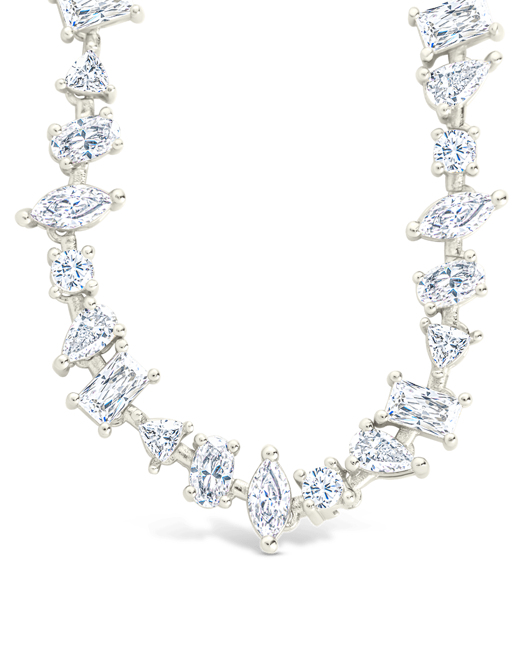 Ellery Adjustable CZ Tennis Necklace