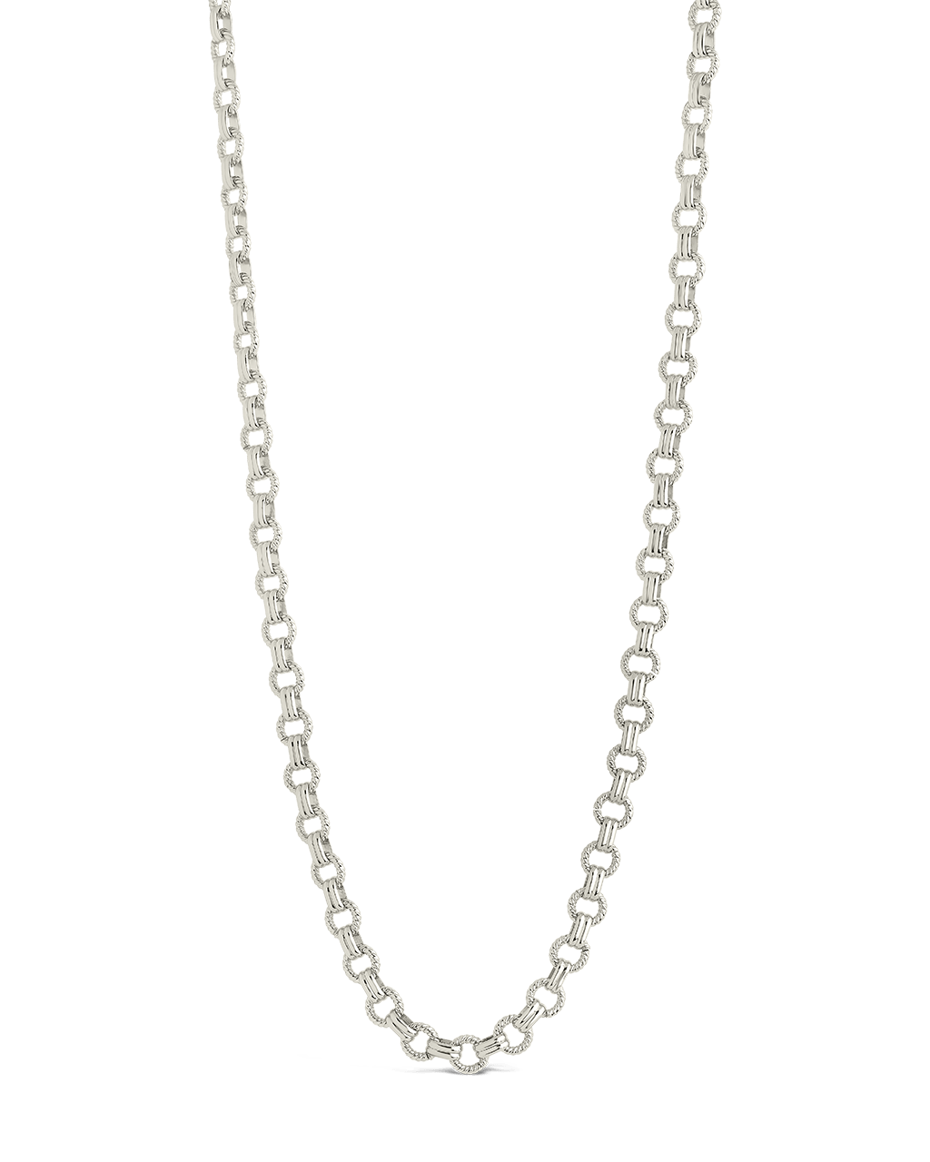 Parker Textured Chain Necklace