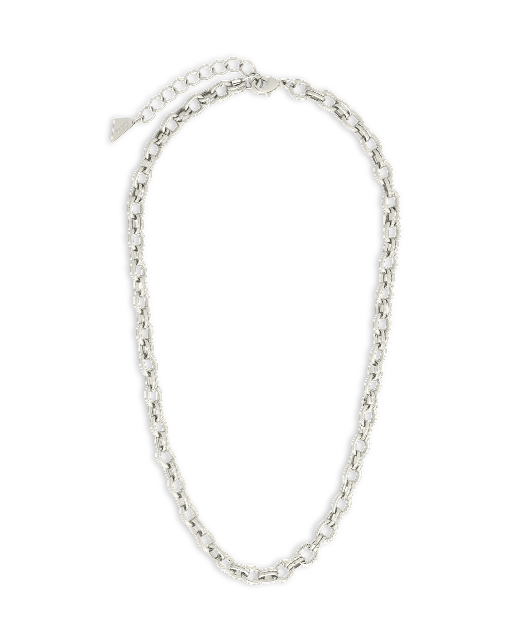 Kamora Textured Chain Link Necklace