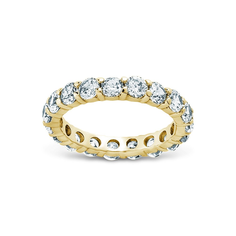 Sterling Silver Dainty Gracie CZ Eternity Ring
