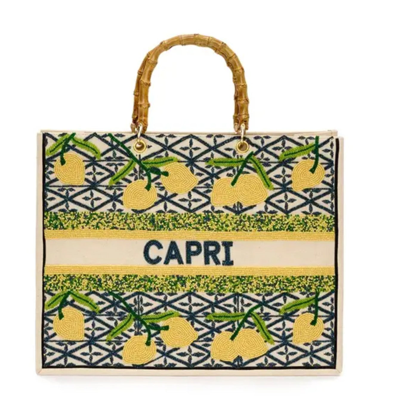 Ciao, Capri Custom Beaded Tote