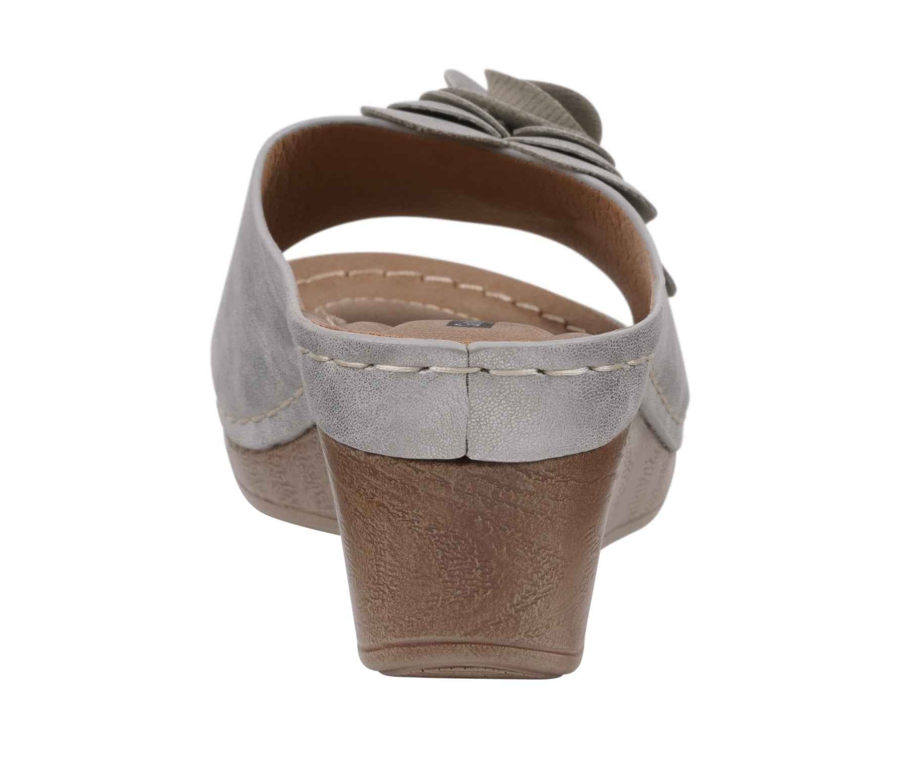 Women's Tokyo Silver Wedge Sandals