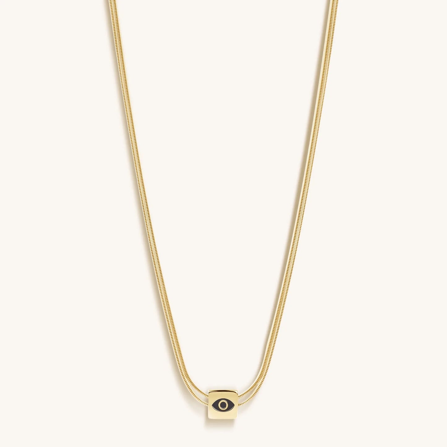 Motivate & Inspire Peridot Evil Eye August Birthstone Necklace