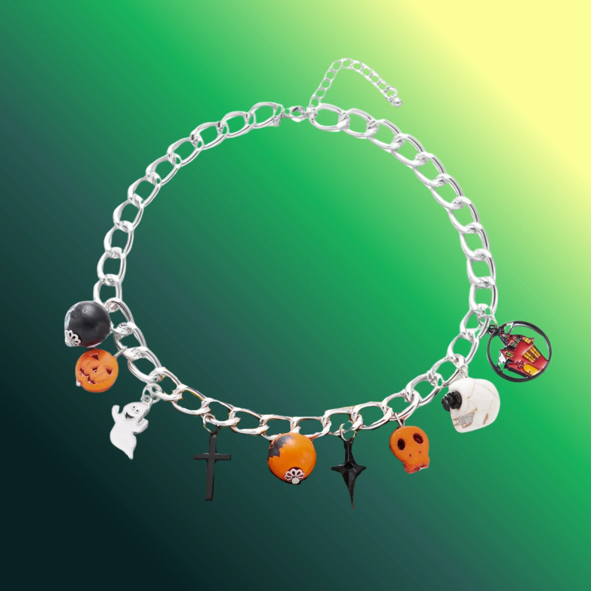 Halloween Charm Chain Necklace