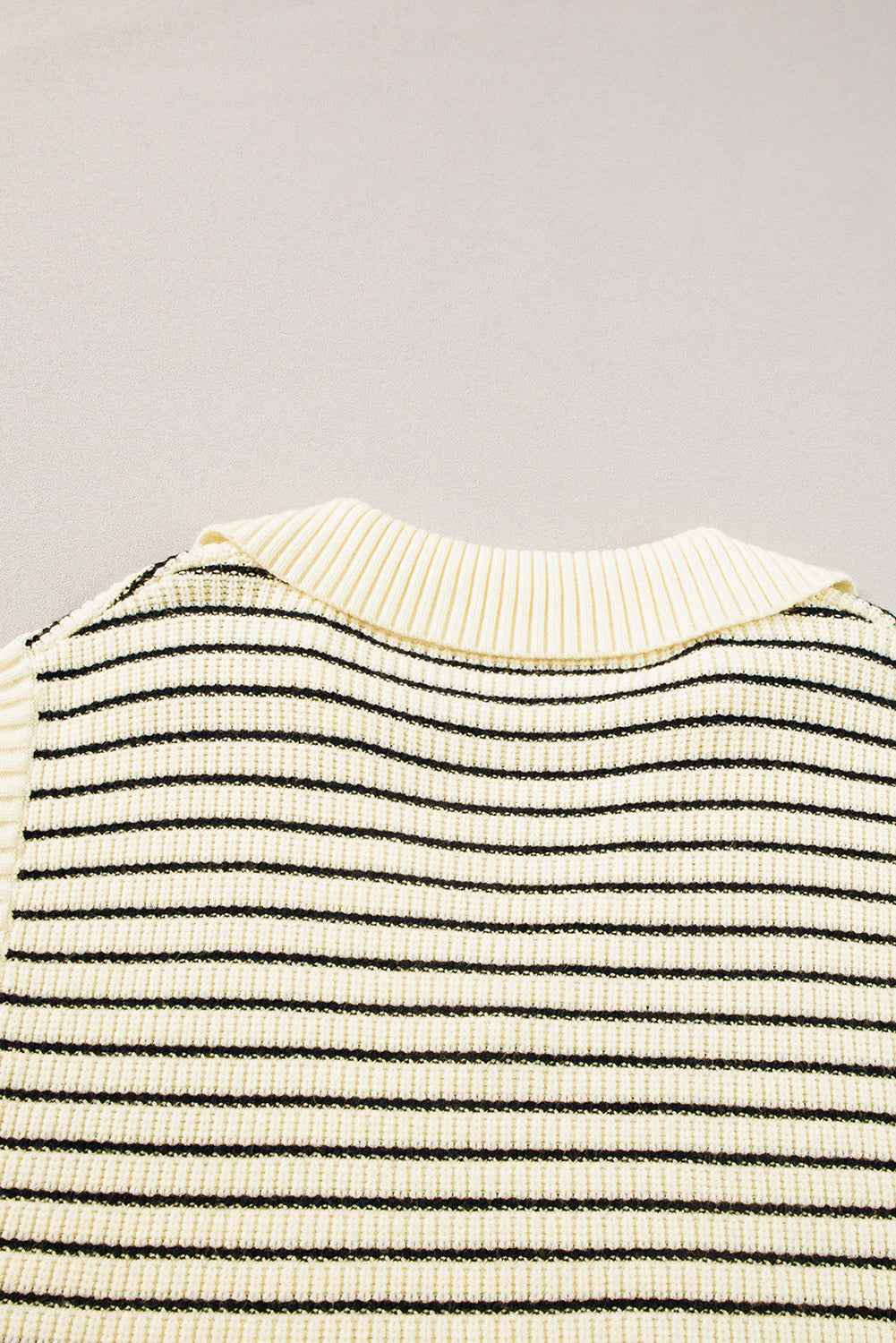 Wynter Stripe Turn Down Sweater