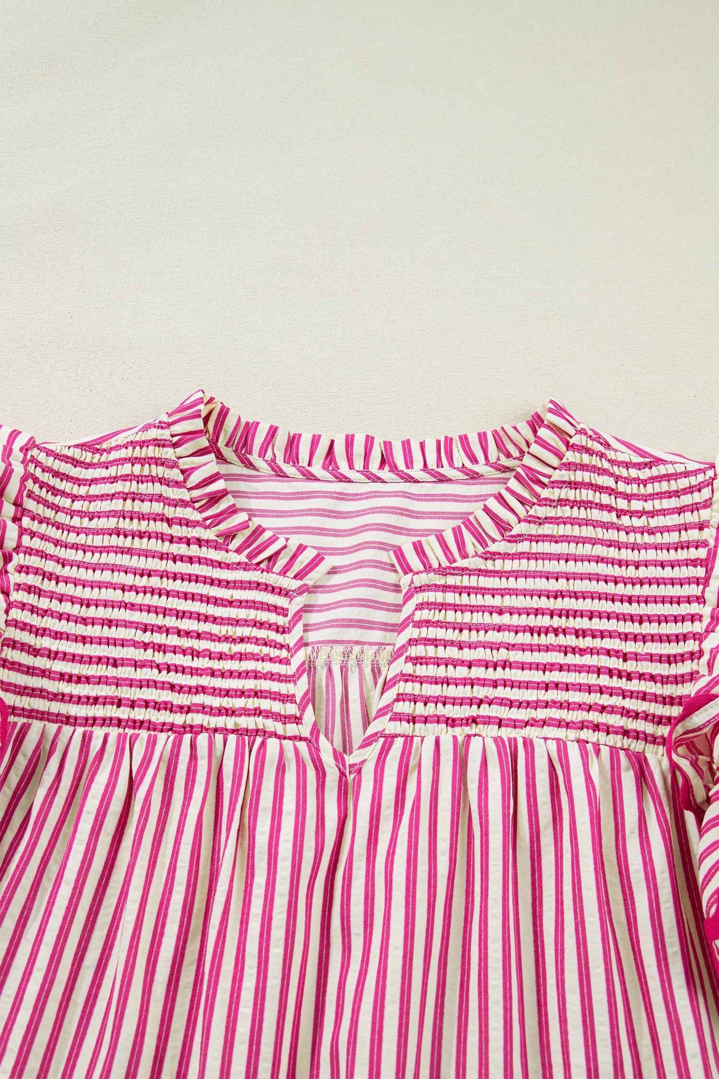 Treasure Ruffled Short Sleeve Blouse
